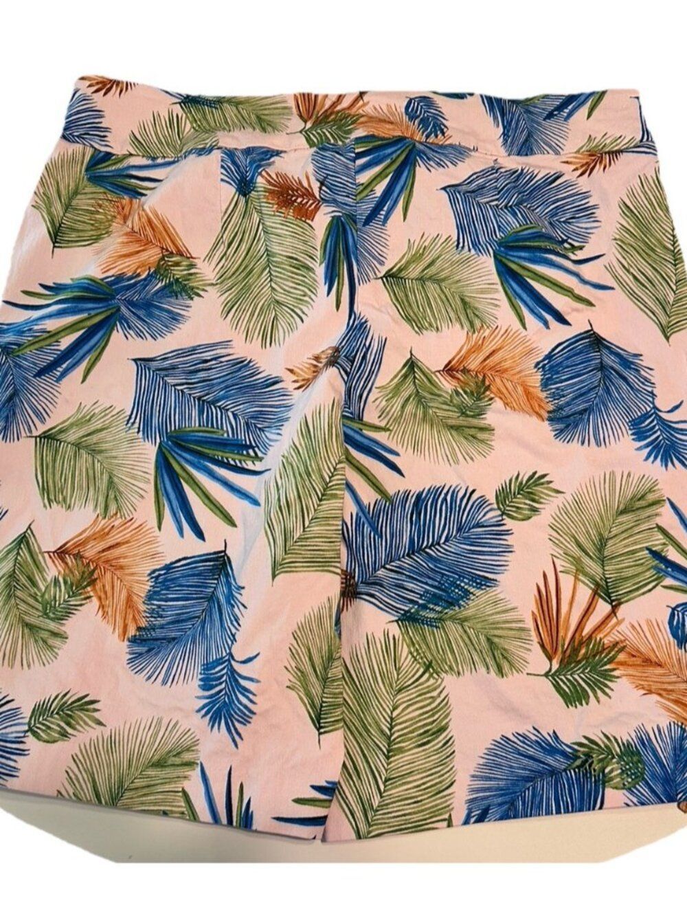 Coral Bay Women's Shorts 18 Floral Tropical Slimming Pull On Bermuda Walking